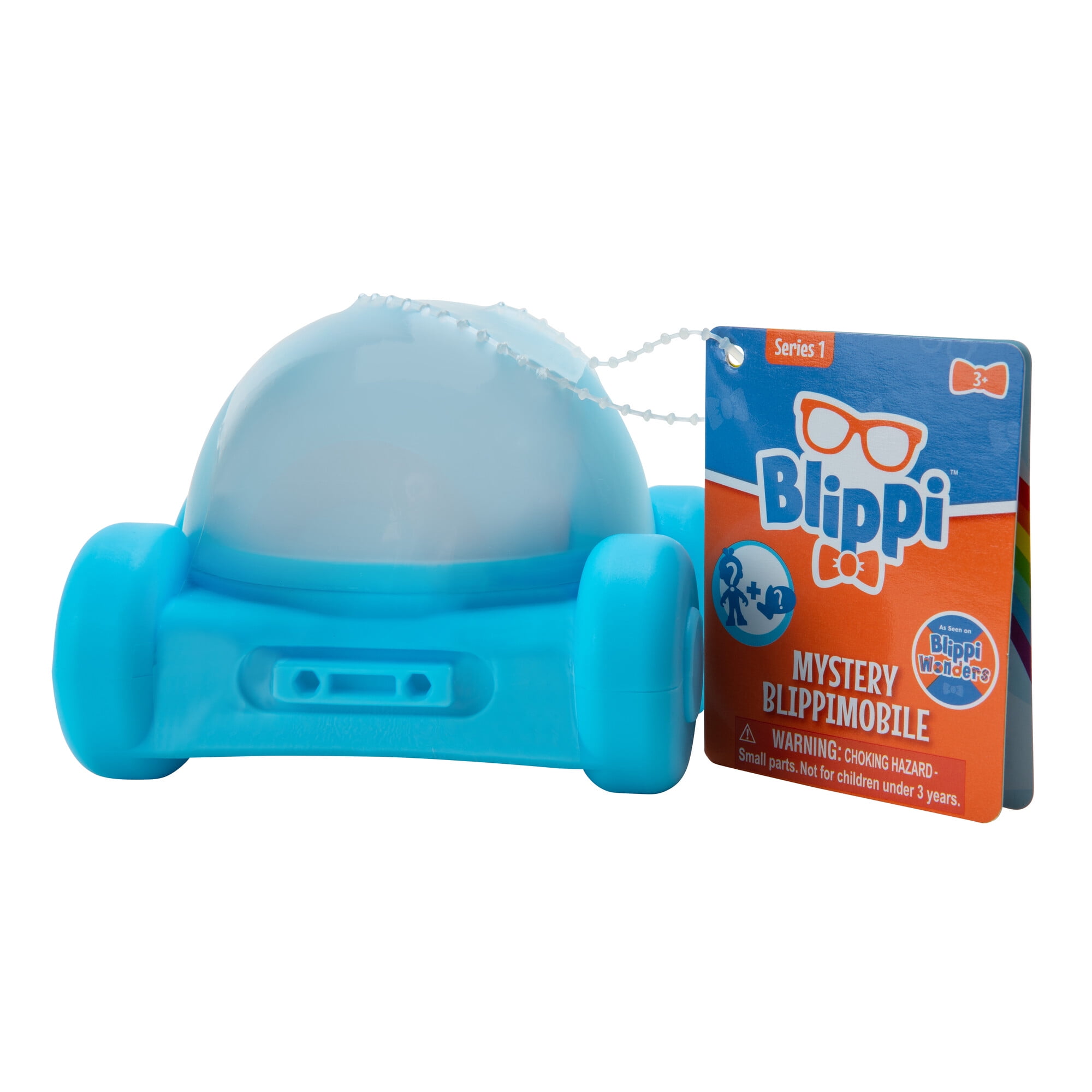 Mystery 3 inch BlippiMobiles Collectible - Includes 1 BlippiMobile, 1 Exclusive Blippi Figure, 1 BlippiMobile Accessory