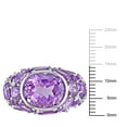 thumbnail image 2 of Everly Women's Amethyst Sterling Silver Ring, 2 of 6