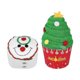 thumbnail image 2 of Xmas Cotton Towel 2Pcs Green Wash Cloth for Cleaning with Absorption, 2 of 3