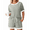 Light Green, variant on Colorblock Short-Sleeved Suit Light Green XL