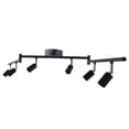 thumbnail image 2 of Kit d'Éclairage sur Rail, Installation Facile Projecteur de Plafond 6 Voies Réglable Remplaçable Moderne pour Chambre pour Cuisine Blanc, Noir, 2 of 8