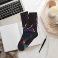 thumbnail image 6 of KLL Rainbow Wings Majestic Dragon Print Cool Socks Men's Women's Crew Socks Funny Crazy Novelty Stockings, 6 of 7