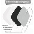 thumbnail image 2 of 24PCS Replacement Electrode Pads 40mm X 40mm, for TENS Machine Reusable Self Adhesive Electrodes Pads, 2 of 5
