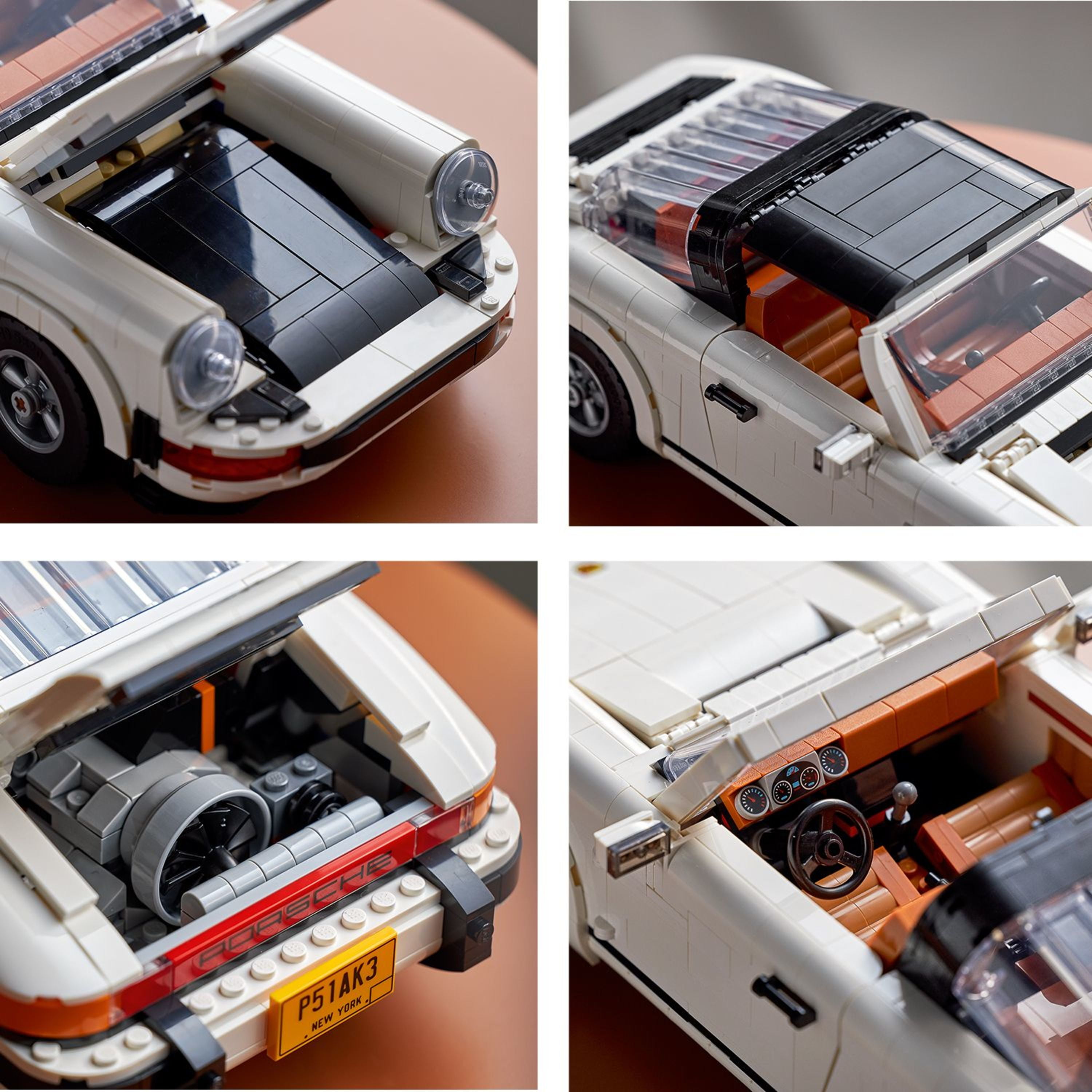 LEGO Icons Porsche 911 10295 Collectible Turbo Targa Model Car
