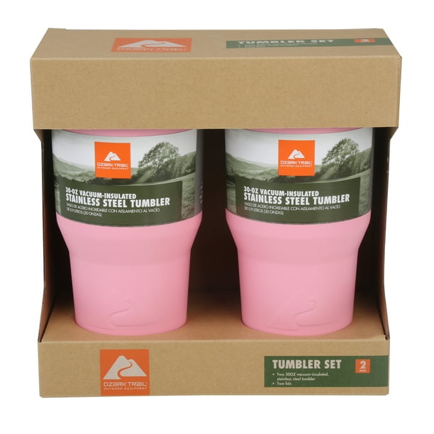 Ozark Trail 30 Ounce Double Wall Vacuum Sealed Stainless Steel Tumbler