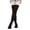 A-Black173, variant on Women Thigh High Socks Love Heart Print Over The Knee Long Stockings Leg Warmers Soft Outdoor Socks