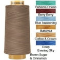 thumbnail image 2 of Gutermann Natural Cotton Thread Variegated 3,281yd-Brown Sugar & Cinnamon, 2 of 2