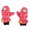 Pink, variant on 2pcs Kids Snow Mittens Warm Waterproof Windproof Thicken Polyester Fleece Cute Pattern Toddler Ski Gloves for Outdoor Walking Running Riding Black 5.91 inches / 15.00 cm
