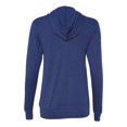 thumbnail image 3 of Bella + Canvas Unisex Triblend Lightweight Full-Zip Hooded Long Sleeve Tee, 3 of 5
