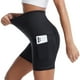 thumbnail image 2 of Gibobby Shorts Gym Mujer Nuevos pantalones de chándal para mujer Pantalones de 3 puntos Stovepipe para mujer Pantalones cortos de yoga con bolsillo para el sudor de fitness pa(Negro, XXL), 2 of 5