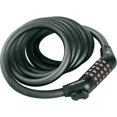 thumbnail image 2 of Candado para bicicleta Retrospec Grizzly Plus con cable combinado de 1,8 m, 2 of 6