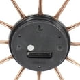 thumbnail image 6 of DecMode 15" Copper Metal Starburst Utensil Wall Clock, 6 of 8