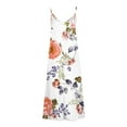 thumbnail image 5 of Enjoytime Women Plus Size Dress Summer Boho Floral Printed Maxi Dresses Sleeveless V Neck Flowy Beach Seaside Summer Casual Dresses For Women, 5 of 5