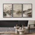 thumbnail image 2 of Hieng Cuadros De Pared De Sala, 3 Piece Canvas Wall Art Woodland Nursery Decor Forest Rivers Canvas Prints Home Artwork Decoration for Living Room,Bedroom(only canvas), 2 of 6