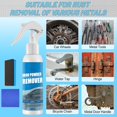 thumbnail image 3 of Iron Powder Remover Spray, 2025 New Car Rust Removal Spray, Multifunctional Paint Cleaner, Car Maintenance Powder Spray, Rustout Instant Remover Spray, for Rust from Tools, Metals, Car Parts, 3 of 7