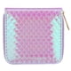 thumbnail image 5 of Monedero de moda para niñas con estampado de sirena, cartera con cremallera y tarjetero para niños, 5 of 7