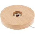 thumbnail image 1 of Shisuyan Wood Display Pedestal LED Light Base Table Crystal Ball Lamp Holder USB Charging Light Base, 1 of 8