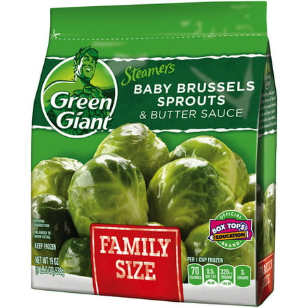 Green Giant Baby Brussels Sprouts w/Butter Sauce, 19 oz ...