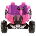 thumbnail image 4 of Fisher Price Girls Power Wheel Dune Racer 12V ATV Electric Ride-On | BCK89, 4 of 6