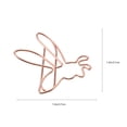 thumbnail image 2 of KAKOWELY 24Pcs File Document Paper Clips Bee Shaped Paper Clips Metal Paperclips Small Paper Clips File Clips,1.46"X1.22"X0.08", 2 of 4