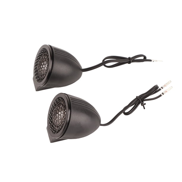 Tweeter de cúpula, 2 altavoces de audio de 1 pulgada, bocina de automóvil, altavoz de automóvil de rendimiento de primera categoría