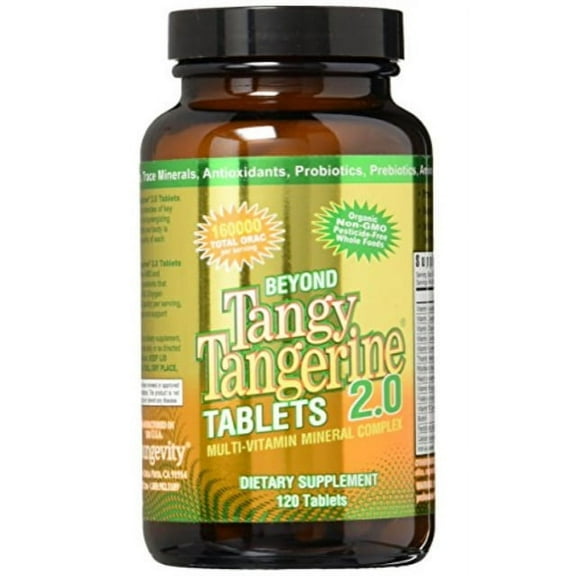 beyond tangy tangerine tablets 2.0 (120 tablets)