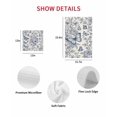 thumbnail image 7 of Blue Floral Butterfly Kitchen Dish Towels for Drying Dishes Set of 3, Vintage Flowers Botanical Waffle Weave Microfiber Hand Tea Bathroom Towels Quick Dry & Absorbent Towel 15.7x23.6, 7 of 7