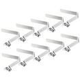thumbnail image 1 of Unique Bargains 8.2x7mm Kayak Paddle Snaps, Hollow Button Single Pin Lock Tube Spring Clips for Tent Pole, 10 Pack, 1 of 6