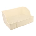 thumbnail image 2 of Rabbit for Cage Corner Litter Pan Anti Splashing Pee Pan Tray Potty Trainer Cage Toilet Bedding Box for Ferrets Rats Guinea Pigs White, 2 of 9