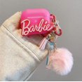 thumbnail image 1 of Compatible avec AirPods Pro 1ère Génération Étui, Étui Protecteur en Silicone Souple Absorbant les Chocs avec Pompon, 1 of 5
