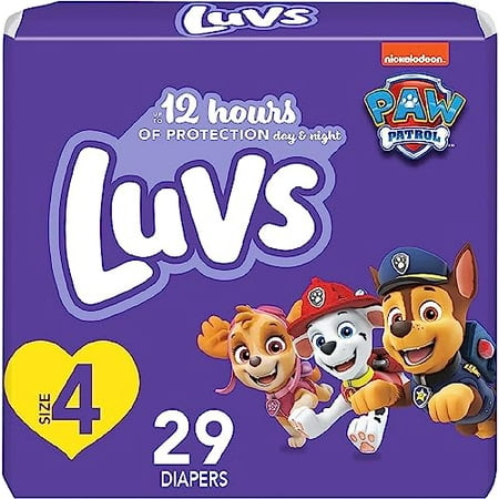 UPC: 0037000870739 | Luvs Diapers Size 4 29 count – Disposable Diapers
