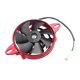 thumbnail image 1 of Ventilador de refrigeración eléctrico de aleación de aluminio para piezas de motocicleta, ventilador de refrigeración del radiador para Rojo, 1 of 9
