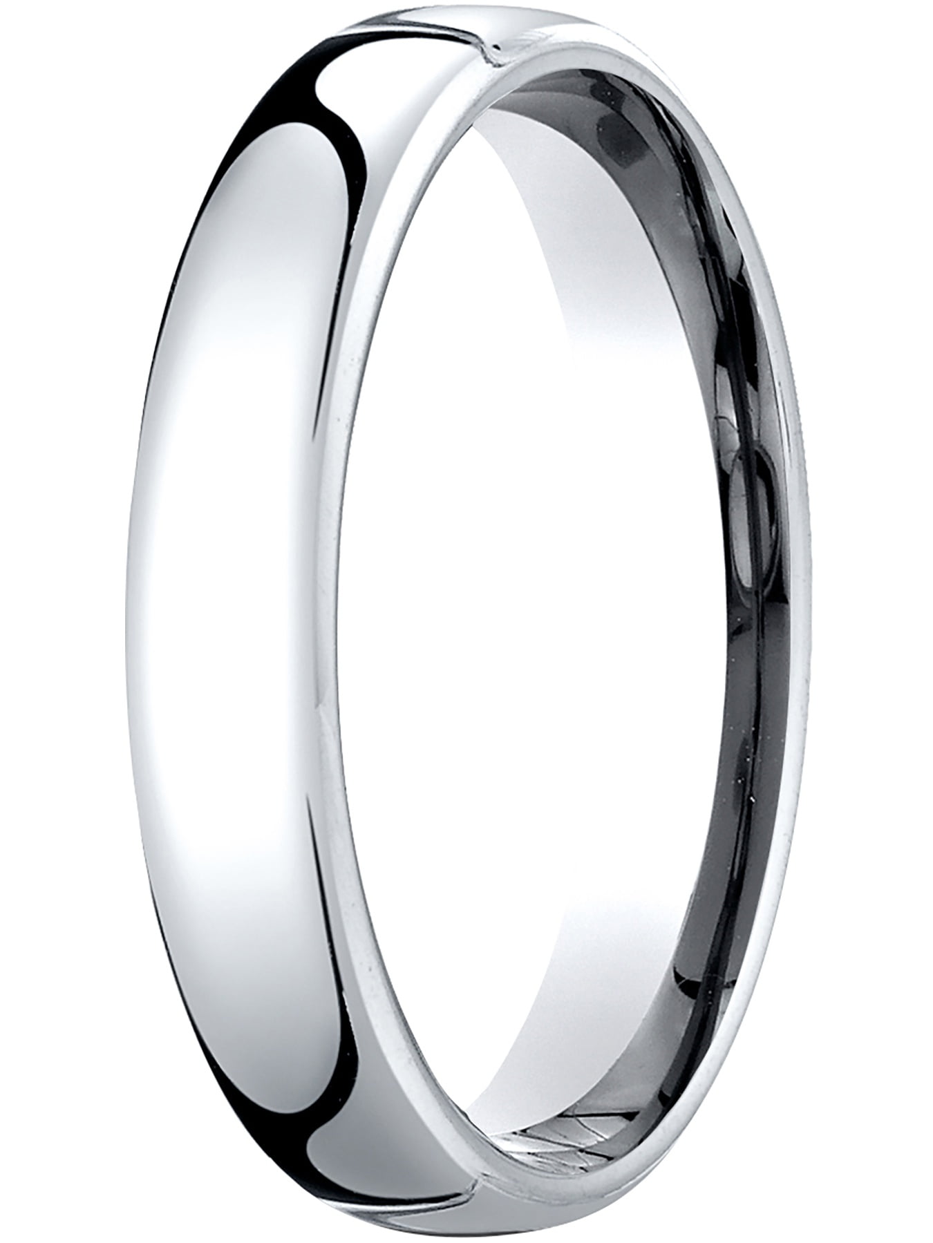 Palladium Diamond Ring Channel Set  Solid Palladium 4.5mm Wedding Ring