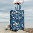 thumbnail image 7 of Susaid Hawaiian Style Print Elastic Washable Suitcase Cover with Hidden Zipper, Fits 18-32 Inch Luggage for Protection During Travel-Large, 7 of 7