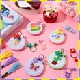 thumbnail image 2 of Style-Carry 6 Pcs Cross Stitch Kits for Kids 6-12, Embroidery Kit, Stamped Cross Stitch Needlepoint Starter Kits for Backpack Charms, Ornaments and Needle Craft, 2 of 6