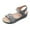 Grey, variant on XIMIN Orthopedic Flat Wedge Sandals for Womens Low Heel Sandal Open Toe Walking Dressy Arch Support Walking Summer Outdoor Walking Comfortable Shoes