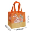 thumbnail image 3 of Dtchengua6Pcs Easter Gift Bag, Reusable Tote with Easter Egg & Bunny Design - Laminated Non-Woven Fabric, Eco-Friendly Shopping Bag for Gifts, Decor & Errands, 3 of 6