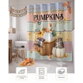 thumbnail image 7 of Owl Pumpkin Shower Curtain Set ，Waterproof Fabric Shower Curtains Fall Maple Leaf Shower Curtains for Bathroom,Bathroom Decor 60"x72", 7 of 7