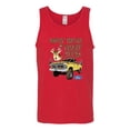 thumbnail image 2 of Wild Bobby, Driving Trucks and Taggin Bucks Retro Ford F150 Hunting, Cars and Trucks, Men Graphic Tank Top, Red, Large, 2 of 4