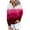 Hot Pink A, variant on Womens Casual Hoodies Fashion Printed Front Pocket Drawstring Sweatshirt with Buttons Long Sleeve Pullover Tops (XL, Hot Pink A)