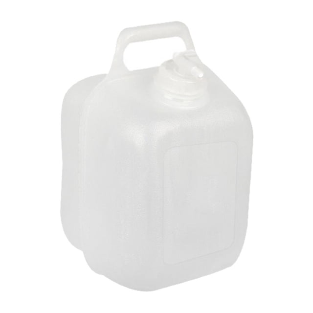 Bolsa de contenedor de agua plegable, recipiente de almacenamiento de plástico transparente sin BPA para de camping, botella de agua plegable, Soledad Contenedor de jarra de cuenca plegable