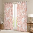 thumbnail image 2 of Homewish Kawaii Bow Blackout Curtains Set of 2 (52x84 Each),Cute Cartoon Bowtie Window Curtains,Pink Bowknot Curtains and Drapes For Girl Teens,Super Cozy Room Decor, 2 of 6