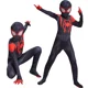 thumbnail image 1 of Disfraz de Spiderman de Miles Morales de Across the Spiderverse para Halloween, mono Zentai para adultos y niños, mono de fiesta, 1 of 3