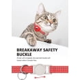 thumbnail image 4 of Cat Collar Compatible With Air Tag, Reflective Kitten Collar Breakaway Air Tag Cat Collar, 4 of 5