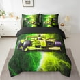 thumbnail image 2 of Erosebridal Cool Racing Car Bedding Sets Twin Size 7-Piece, Bedroom Decor, Breathable, 2 of 5