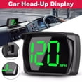 thumbnail image 4 of QHUDLV Y Car Speed Display High-definition Universal Car Head Up Speedometer Auto Driver Display Tool Satellite, 4 of 5
