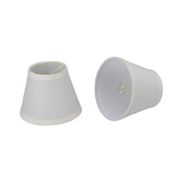 Aspen Creative Corporation 5'' Linen Empire Candelabra Shade (Set of 2)