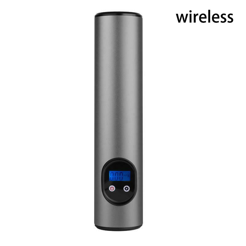 LED Smart Electric Tire Pumps LCD Display Bicycle Car Wireless Tyre Air