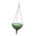 thumbnail image 4 of Planter Hanging Basket Flower Pot Retro Iron Construction for Home Garden Courtyard and Balcony Display, 4 of 9
