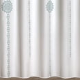 thumbnail image 3 of Stripe Medallion Shower Curtain Blue 72x72, 3 of 4